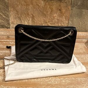 Sézane black crossbody bag